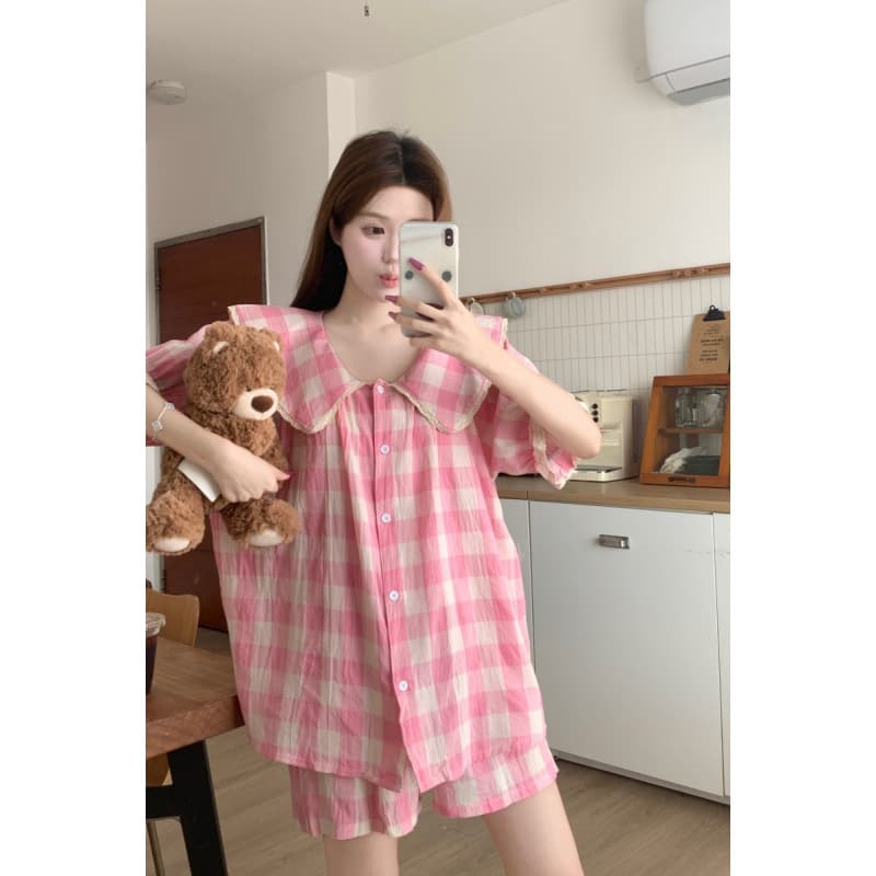 B61 Bộ caro ngọt ngào QC