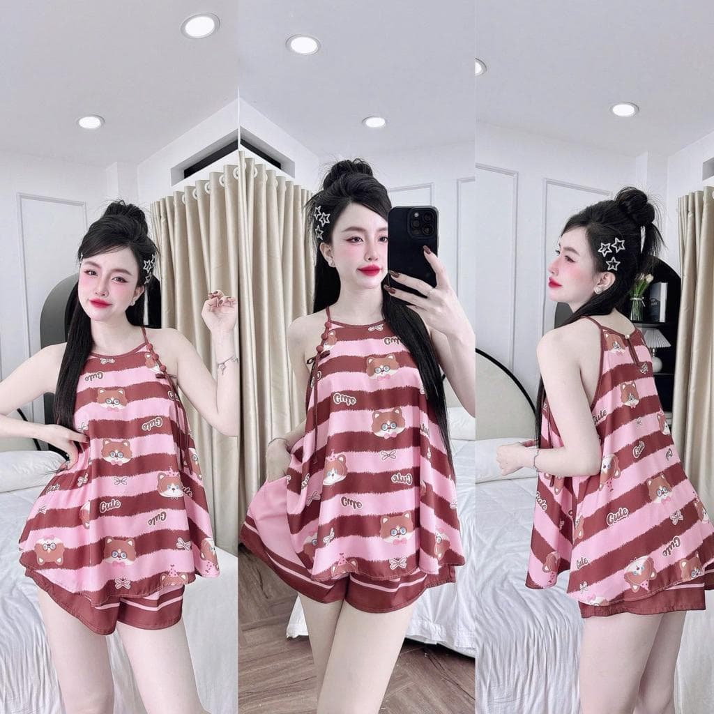 B36 Set yếm nút bọc in 5d