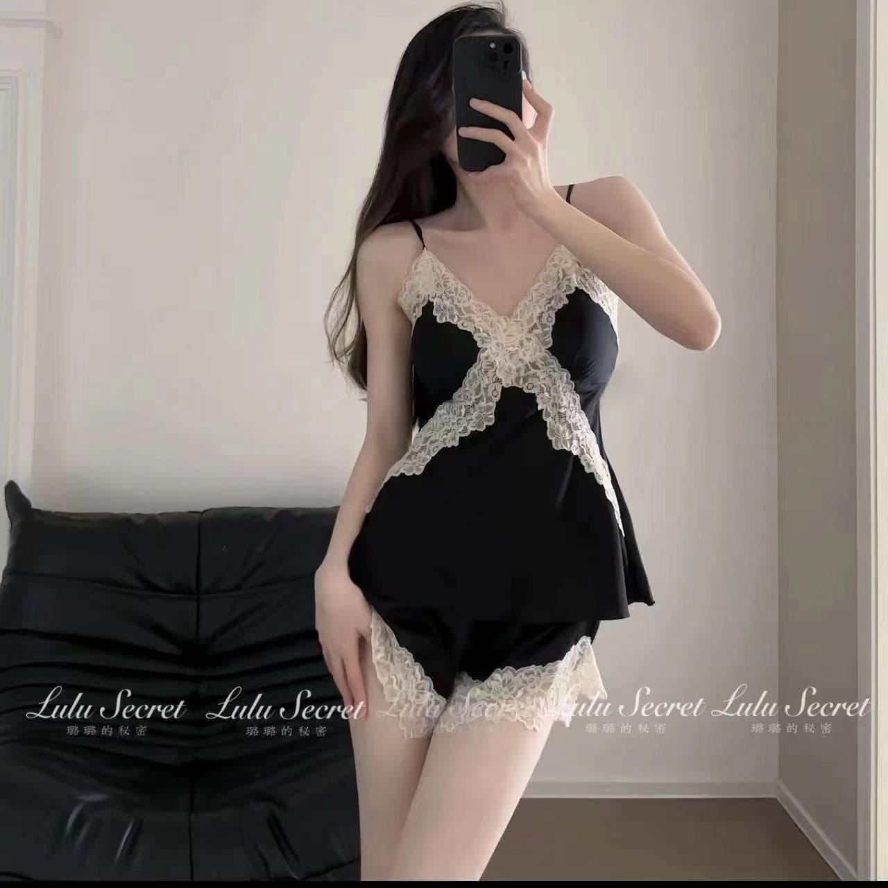 B09 Bộ Latin 2 dây Ren Chéo QCCC