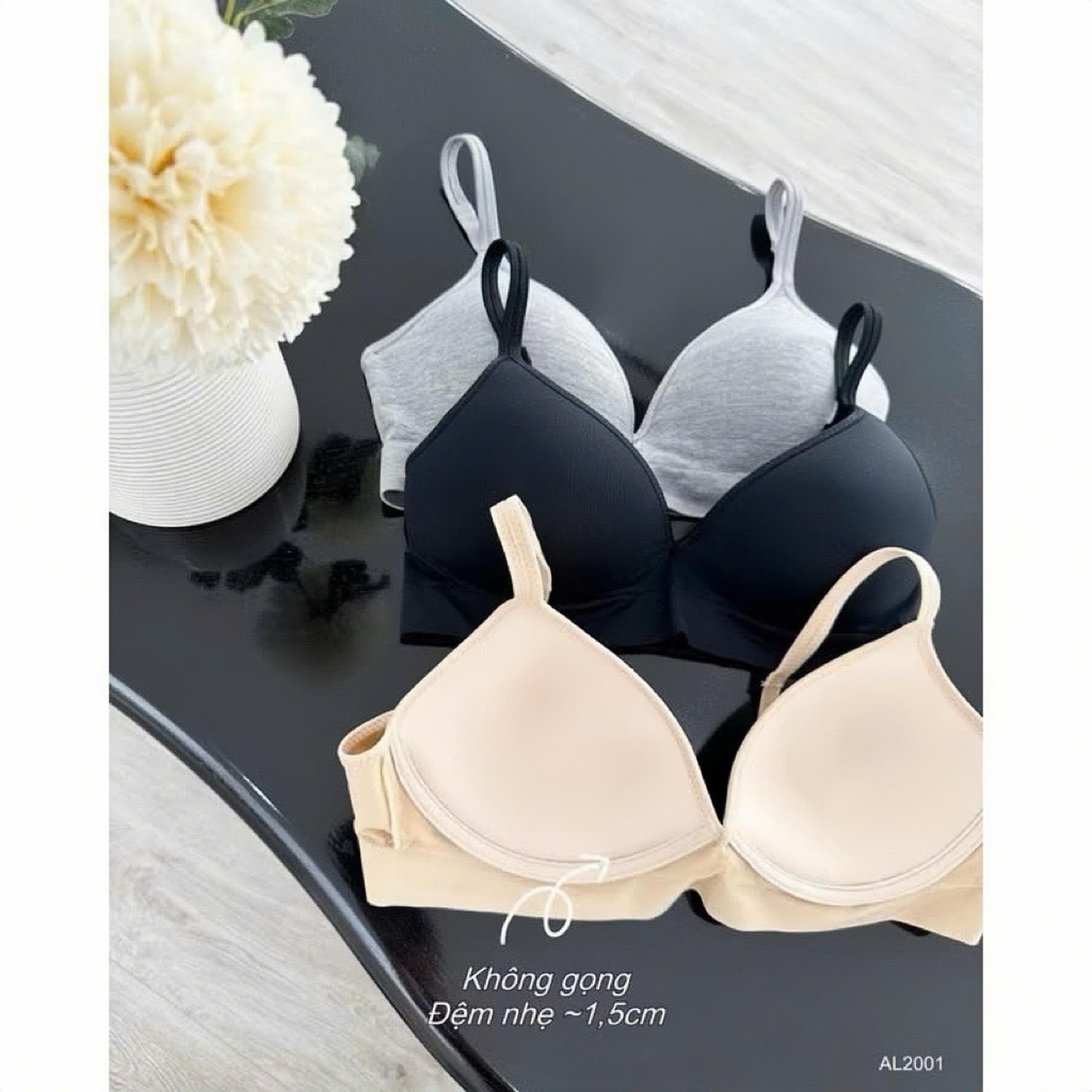 AL01 Áo lót cotton đệm nhẹ 2CM